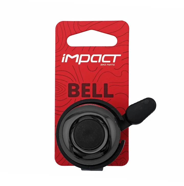 Impact Bell Mini Bisiklet Zil Parlak Siyah