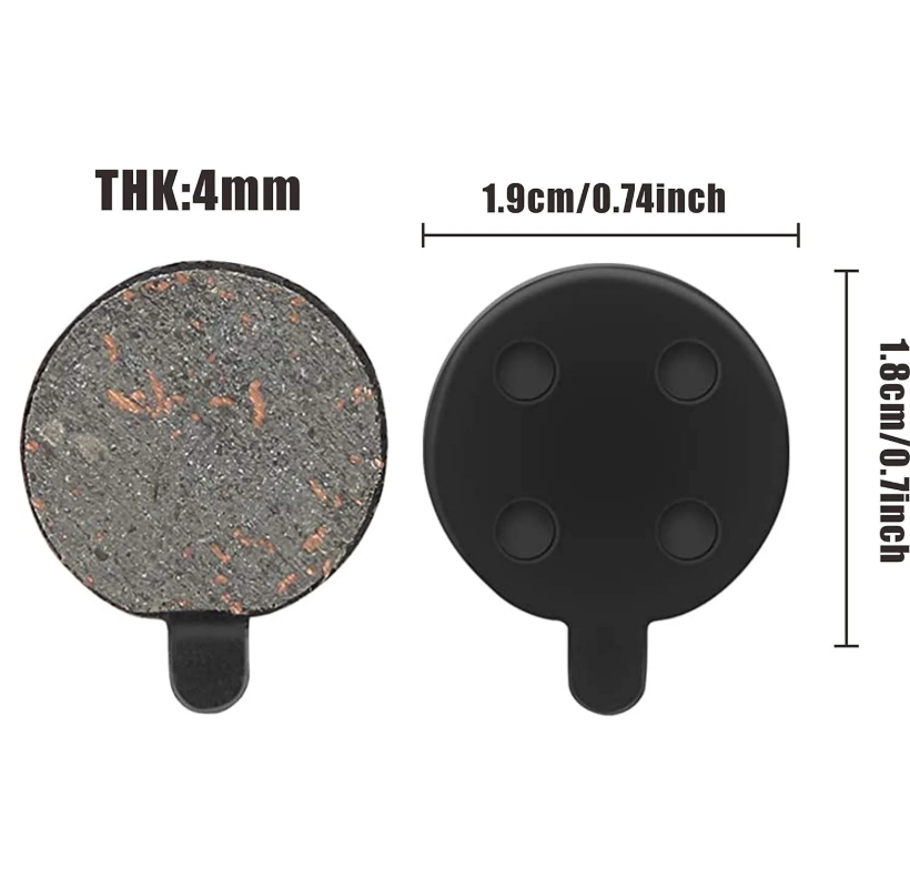 QRD BP-T01 Yarı Metal Bisiklet Disk Fren Balatası