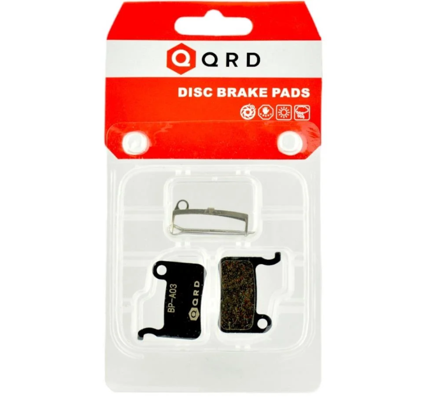 QRD BP-A03 Yarı Metal Bisiklet Disk Fren Balatası