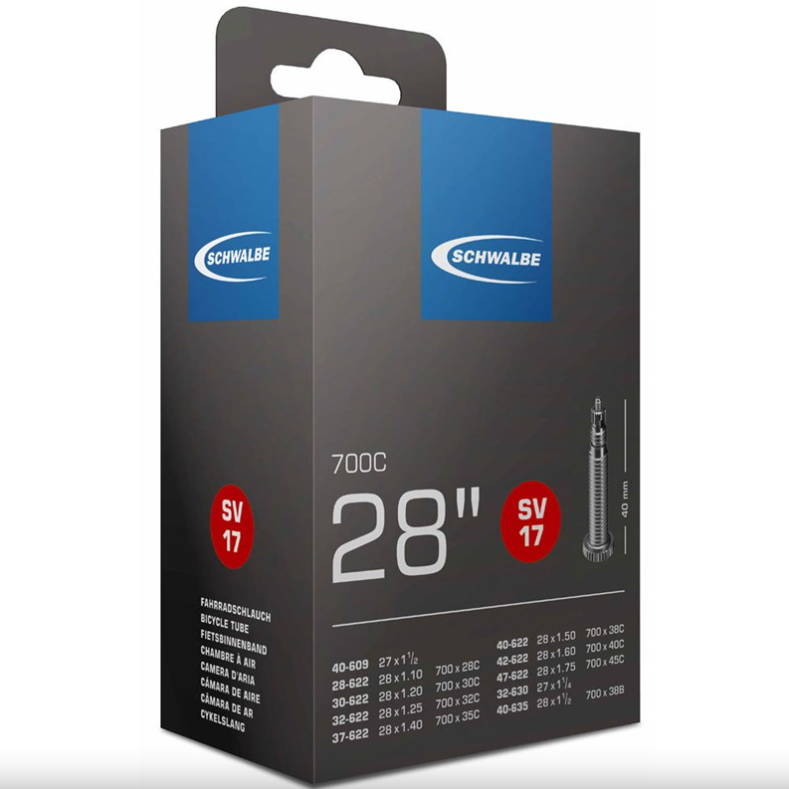 Schwalbe Sv17 40Mm 28'' İnce Sibop İç Lastik