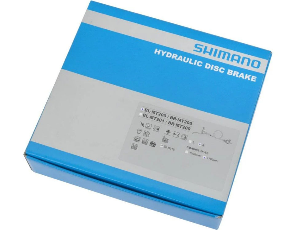 Shimano Altus BL-MT200(R), BR-MT200(R) Sağ-Arka 1700mm Hidrolik Fren Seti